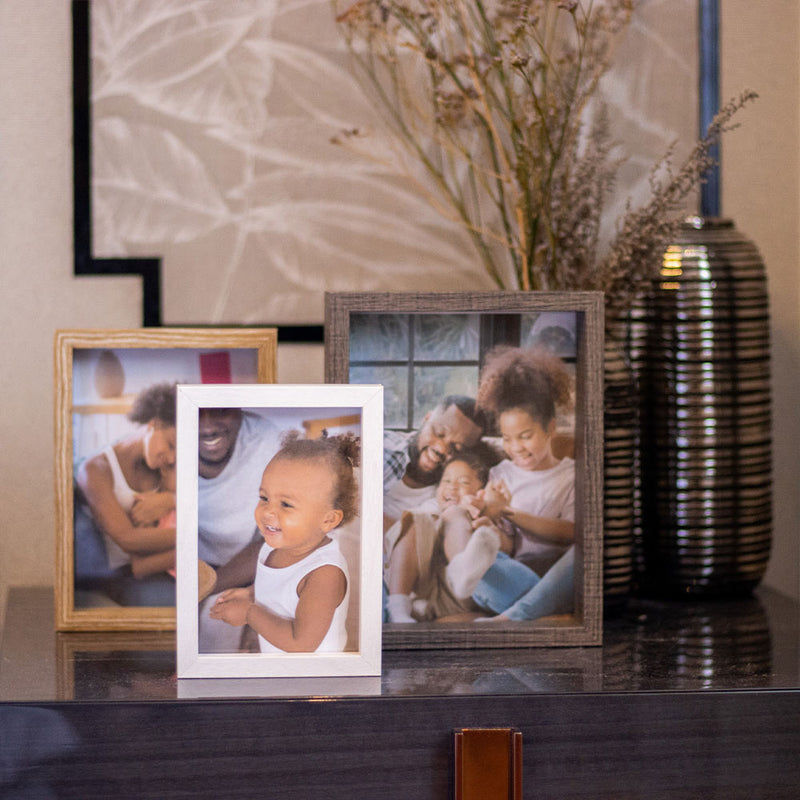 3 Wooden Photo Frames