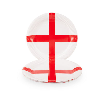 England Flag Paper Plate 10PK