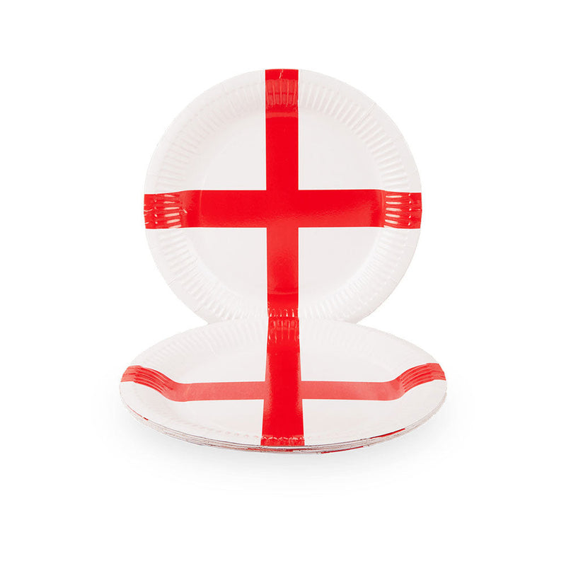 England Flag Paper Plate 10PK