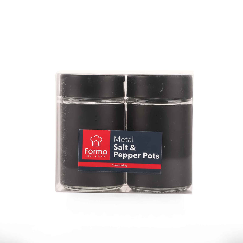 Metal Salt & Pepper Pots Assorted