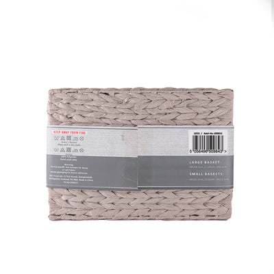 Woven Storage Basket Set 3PC