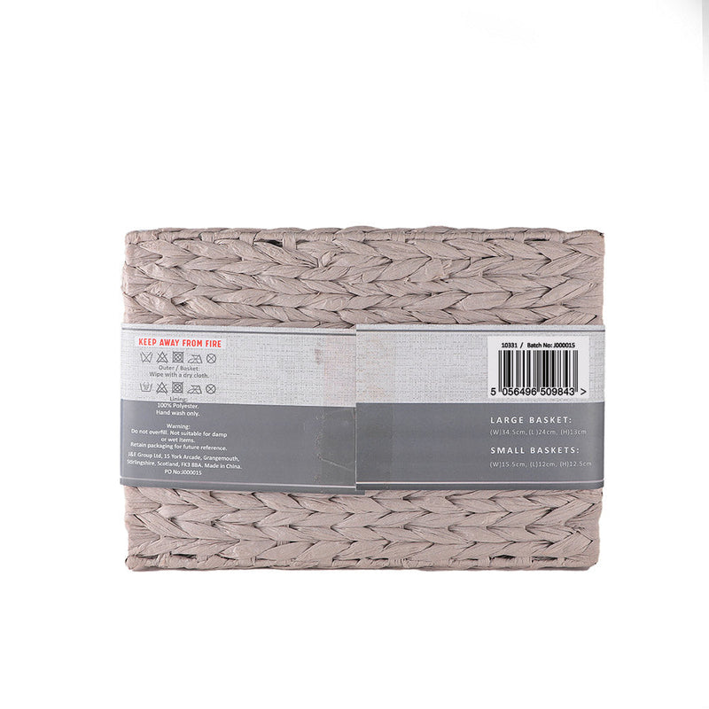 Woven Storage Basket Set 3PC