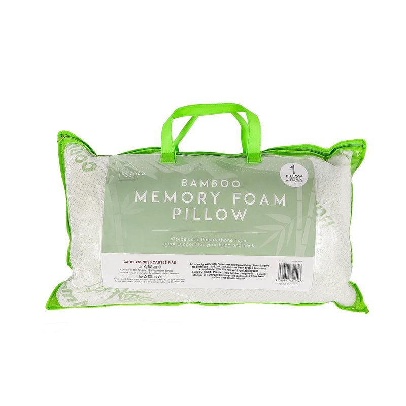 Bamboo Memory Foam Pillow