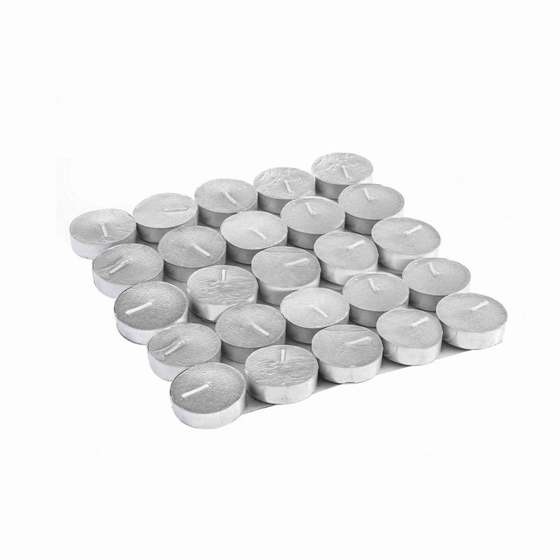 Tealights White 25PCS