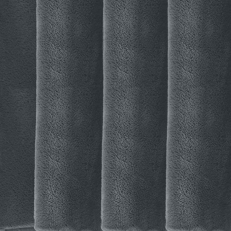 Faux Mink Throw Charcoal 150X200