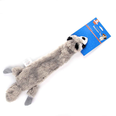 Squeaking Raccoon Toy