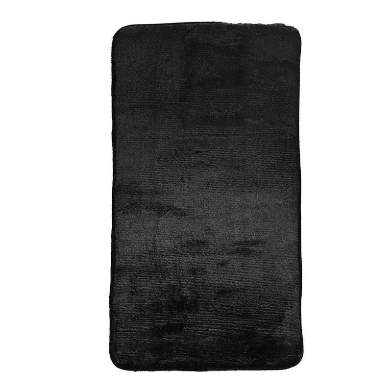 Velvet Touch Rug Black 60X110