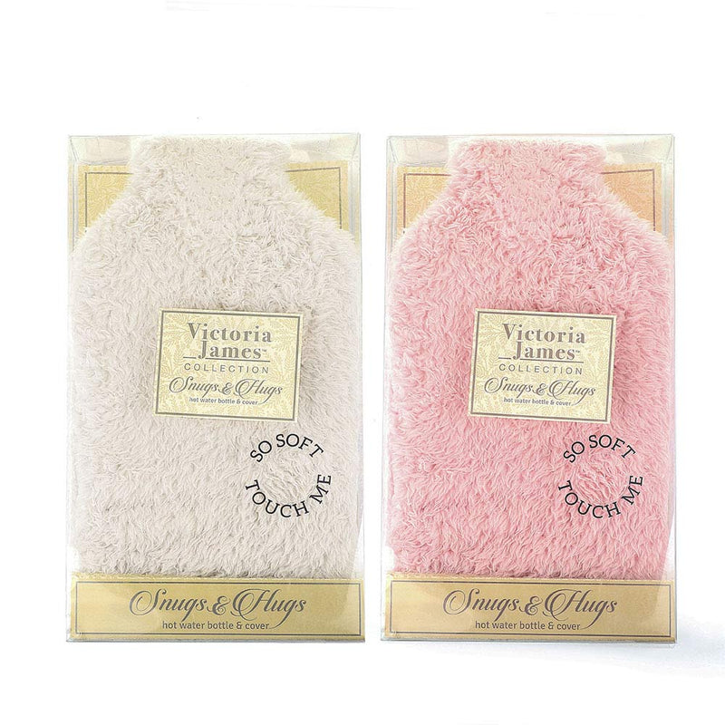Snuggle Hot Water Bottle with Soft Fleece Cover