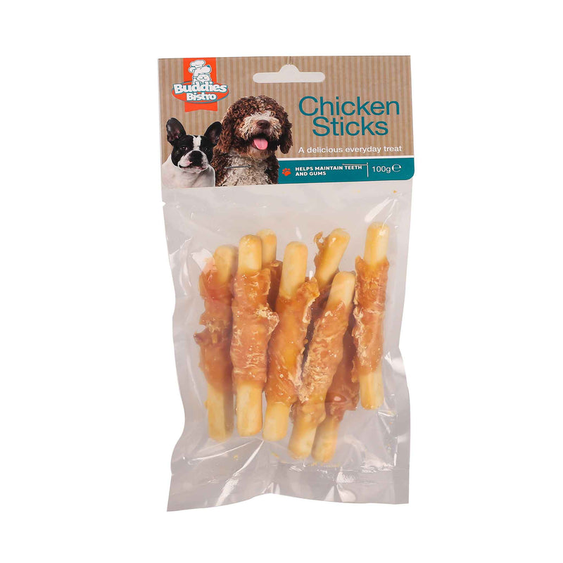 Chicken Sticks Dog Treats 100g
