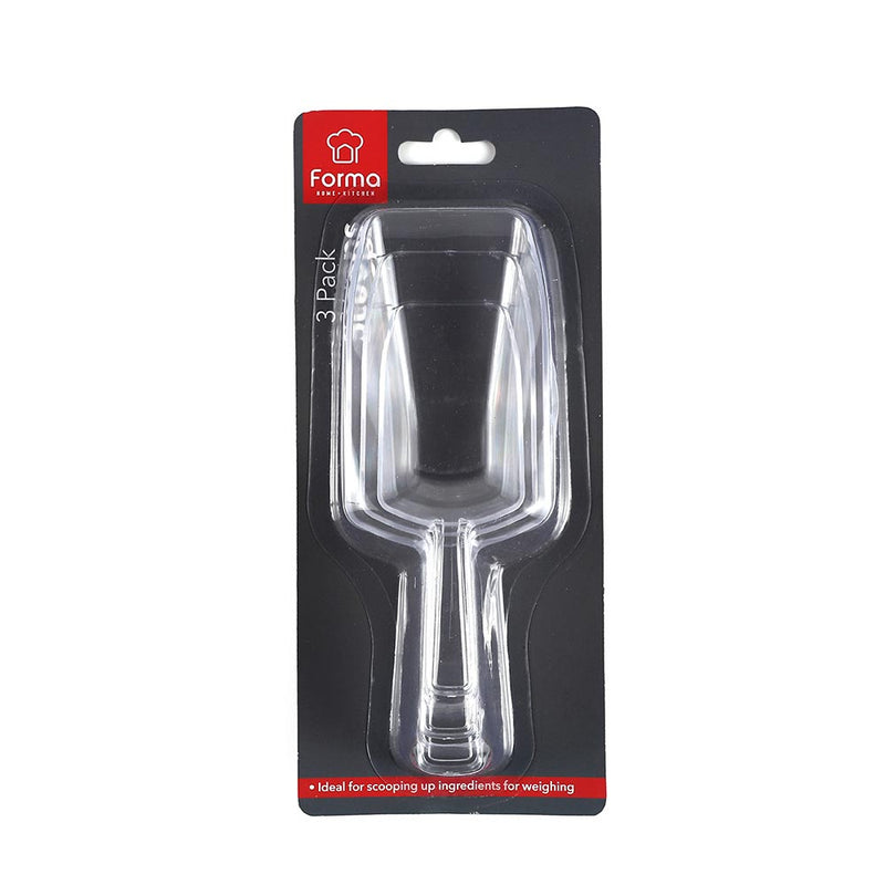 Plastic Scoops 3PK