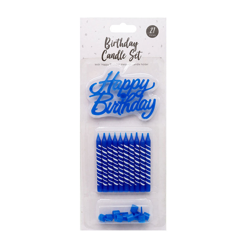 Happy Birthday Candle Set