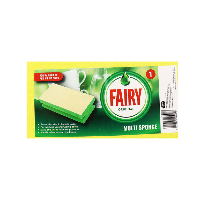 Fairy Multi Sponge with Chamois Layer