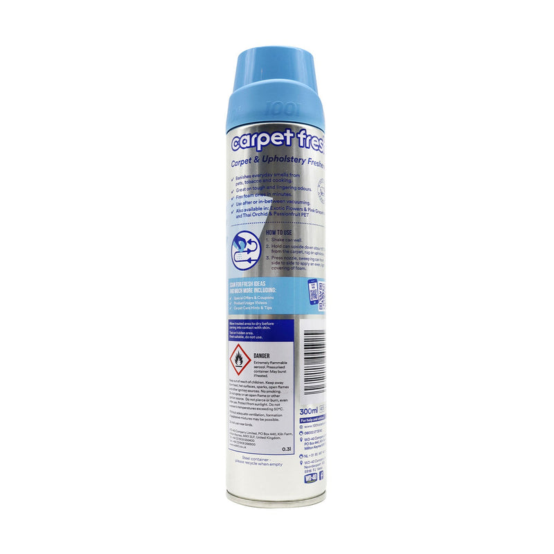 1001 Carpet Fresh Soft Jasmine & Linen 300ML