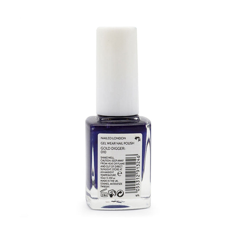 Nailed London Gel Wear Nail Polish Gold Digger
