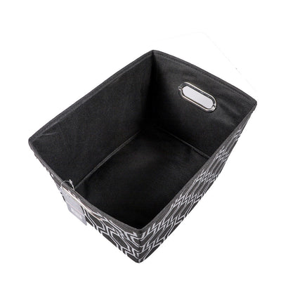 Printed Storage Basket Geometric