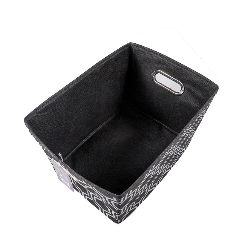 Printed Storage Basket Geometric
