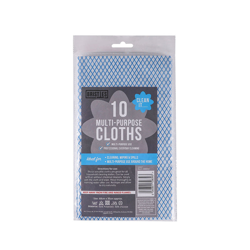 Multi Purpose Cloths Blue 10S