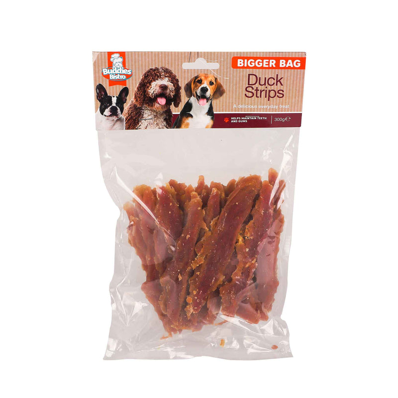Duck Strips Dog Treats 300g
