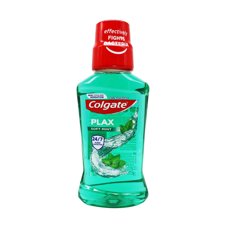 Plax Colgate Plax Soft Mint Mouthwash 250ML Alcohol-Free Rinse – Selected Finds