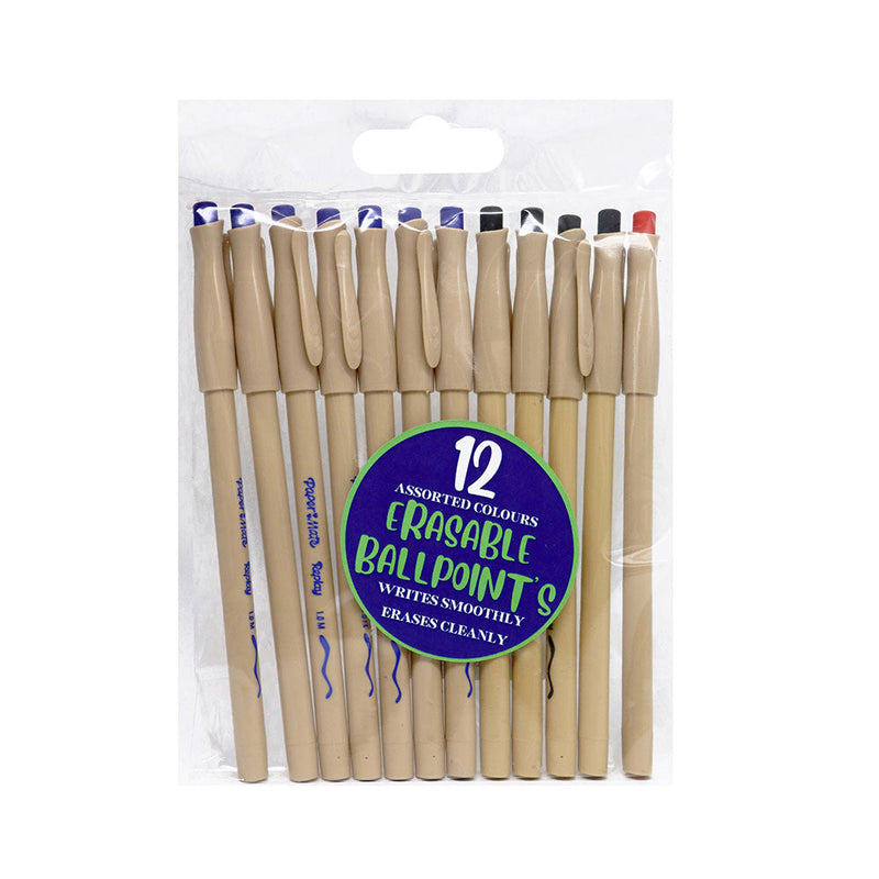 Paper Mate Erasable Ballpoint Pen 12PK