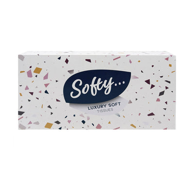 Softy Regular Soft Facial Tissues Assorted 3Ply
