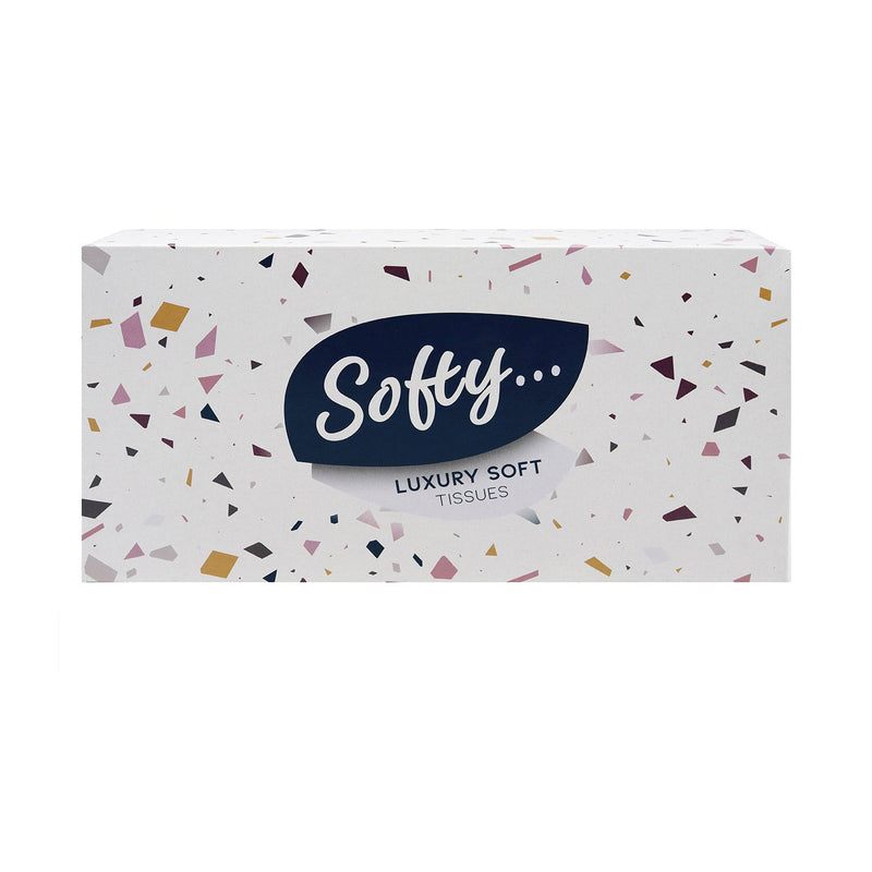 Softy Regular Soft Facial Tissues Assorted 3Ply