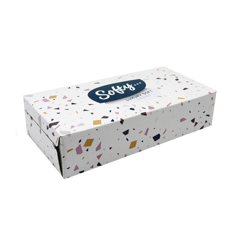 Softy Regular Soft Facial Tissues Assorted 3Ply