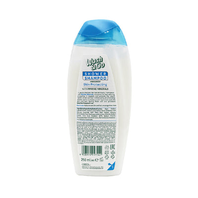 Wash & Go Skin Protecting Shower Shampoo Marine Minerals 250ML
