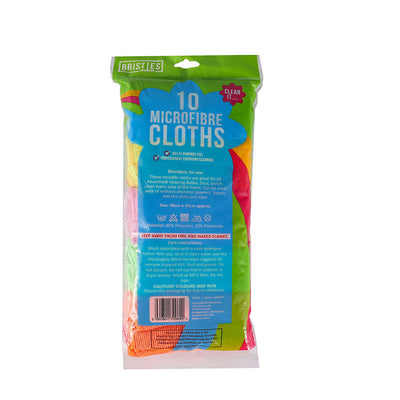 Microfibre Cloth Colour 10PK