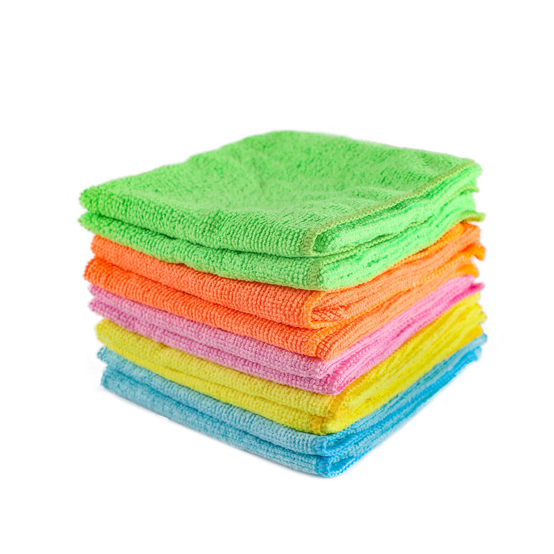 Microfibre Cloth Colour 10PK