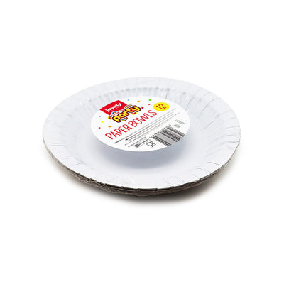 Party White Paper Bowls 12PK