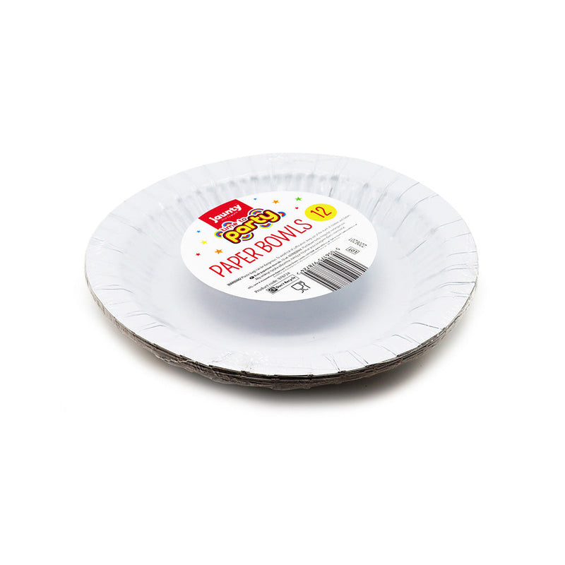 Party White Paper Bowls 12PK