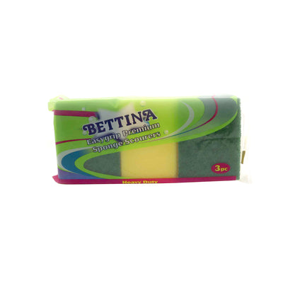 Easygrip Premium Sponge Scourers 3PC