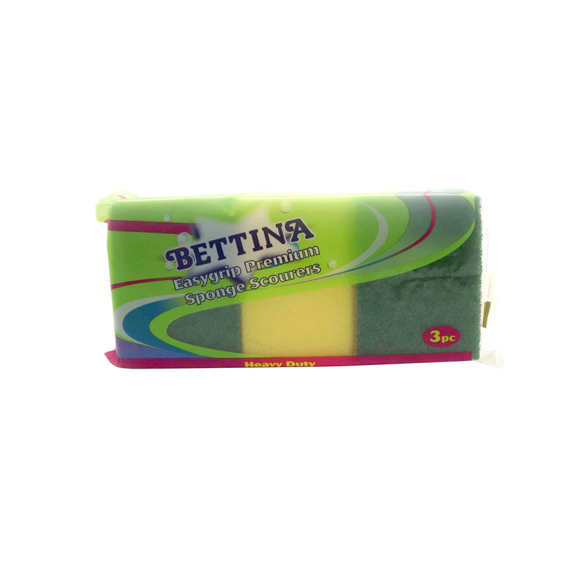 Easygrip Premium Sponge Scourers 3PC