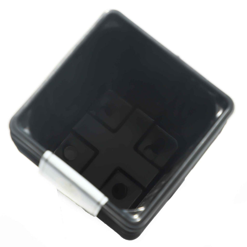 Square Black Pots 9cm 12PK