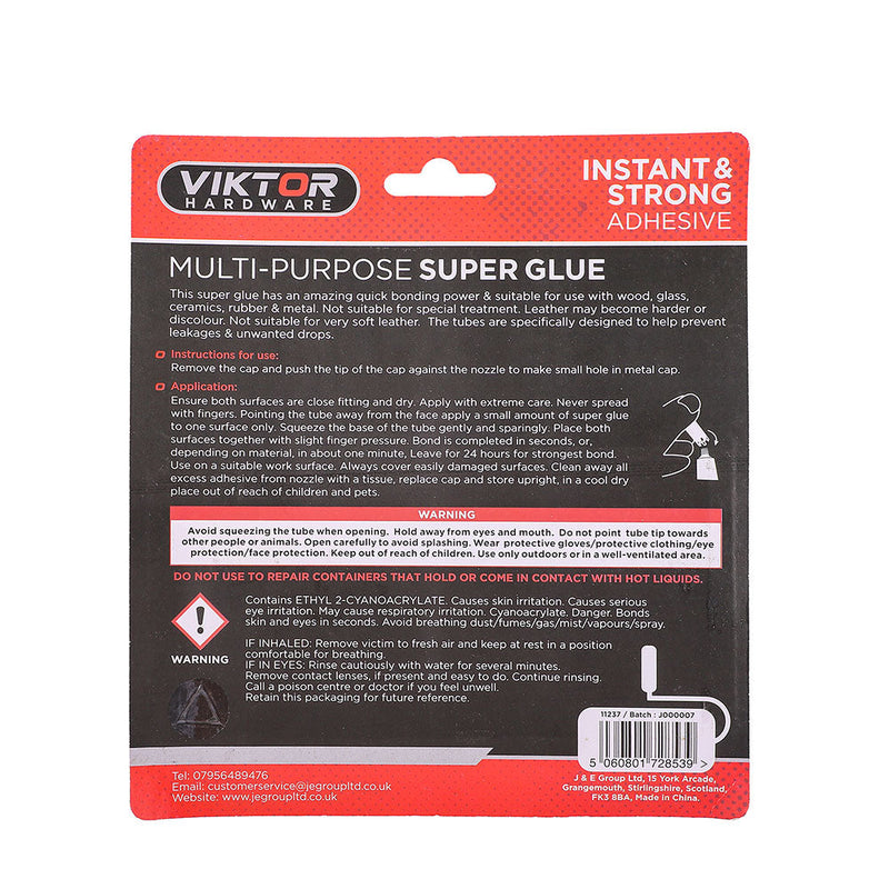 Multi-Purpose Super Glue 8x2g