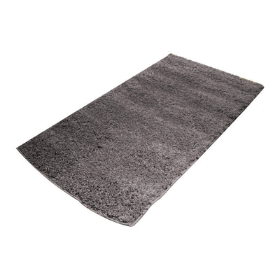 Retro Shaggy Charcoal Rug 60cmx110cm