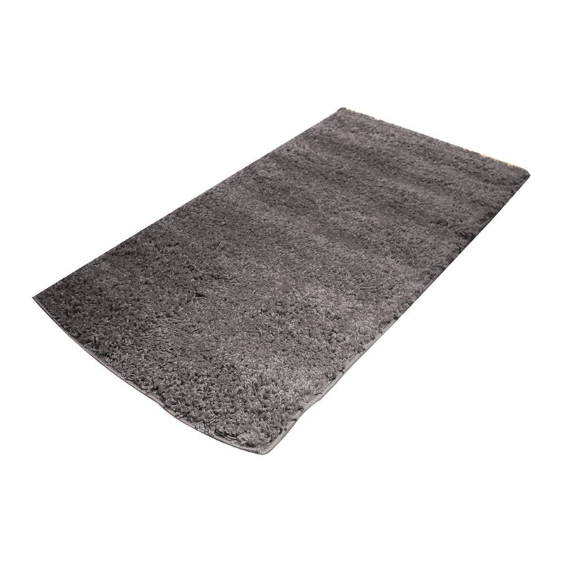 Retro Shaggy Charcoal Rug 60cmx110cm