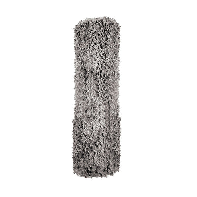 Retro Shaggy Charcoal Rug 60cmx110cm