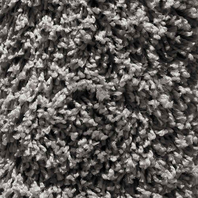 Retro Shaggy Charcoal Rug 60cmx110cm
