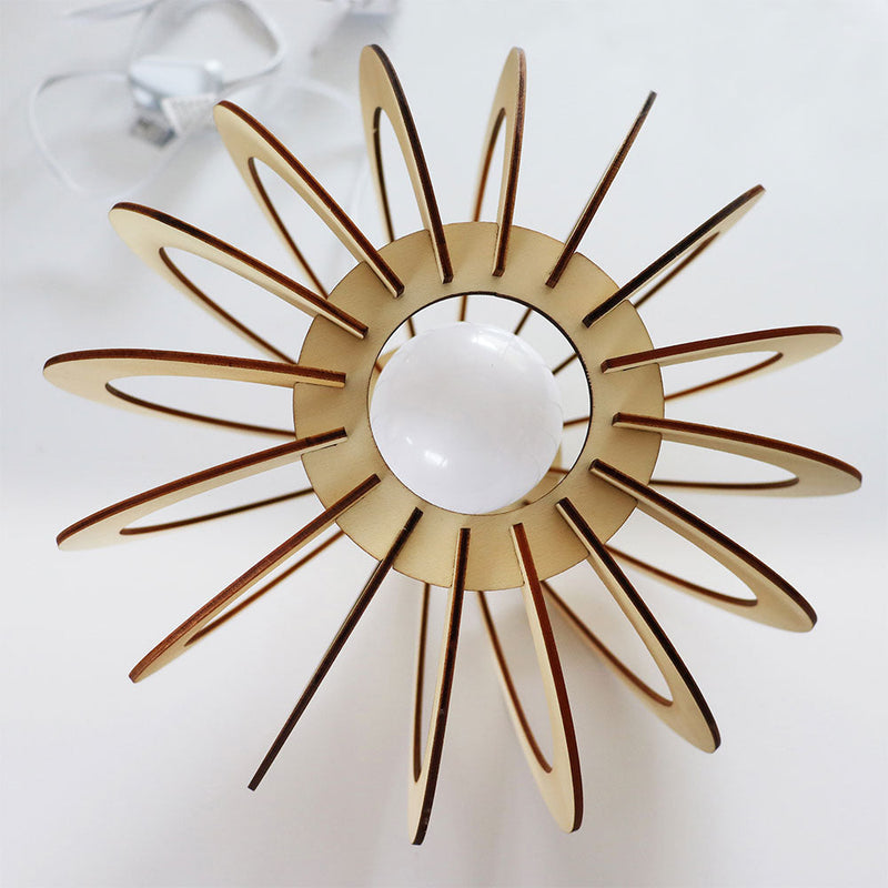 DIY Danese Oak Table Lamp White