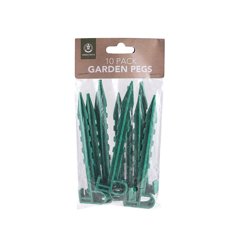 Hooked Top Gardem Pegs 10 Pack