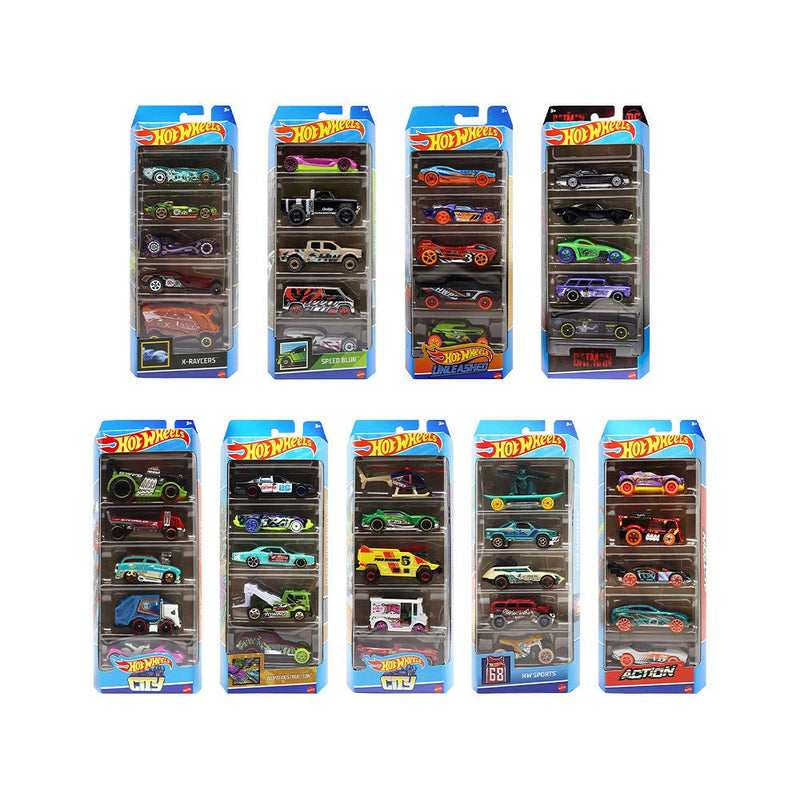 Hot Wheels Diecast Cars 5PK