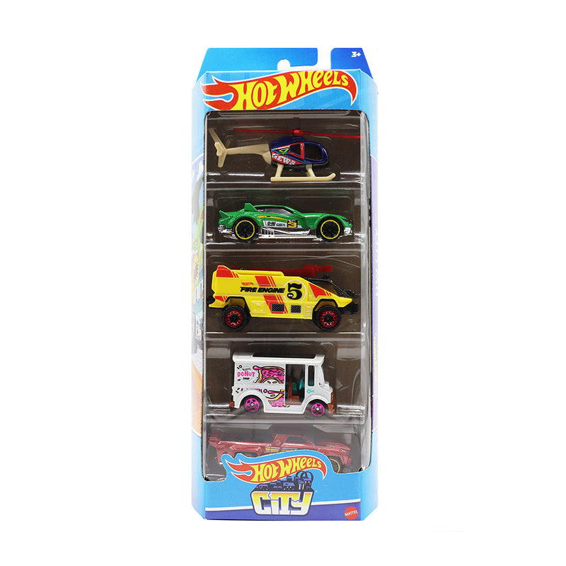 Hot Wheels Diecast Cars 5PK