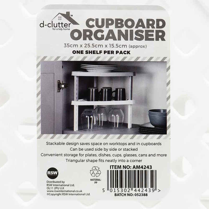 Trianguiar Cupboard Organiser