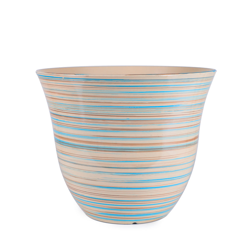 Striped Planter 13inch