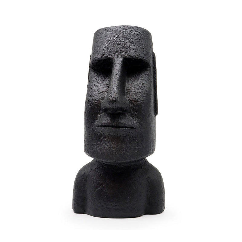 Polyresin Man Head Black