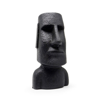 Polyresin Man Head Black