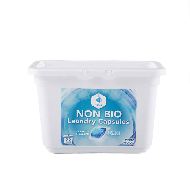 Non Bio Laundry Capsules Whte Floral 22W