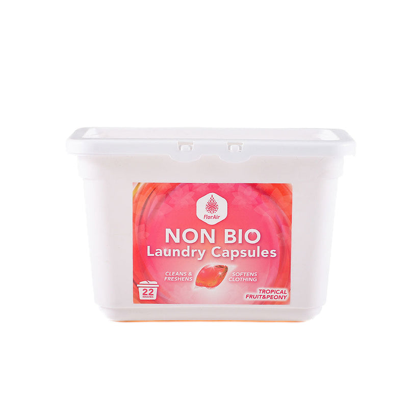 Non Bio Laundry Capsules Tropical Fruit & Peony 22W